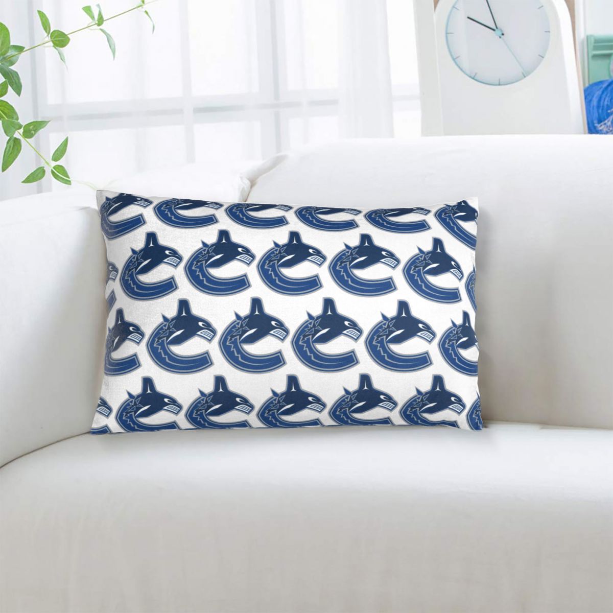 Home Decor Vancouver - غطاء وسادة مستطيل الشكل من Eel