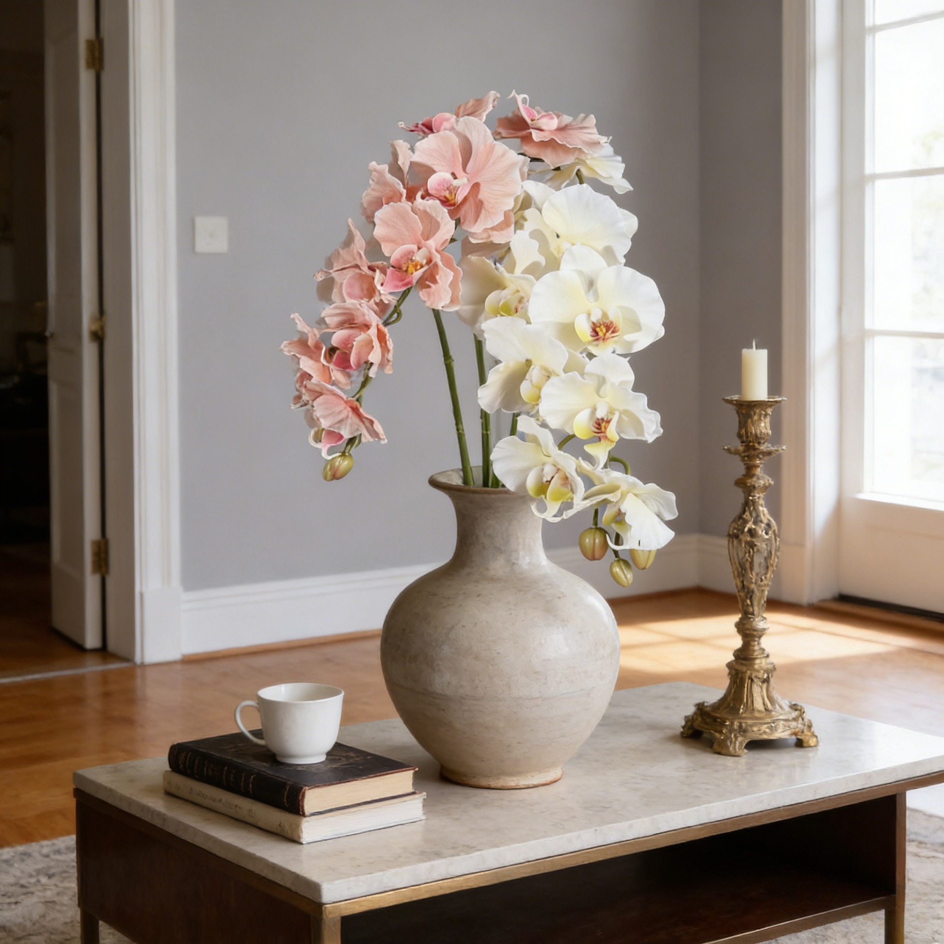Home Decor Korea - 38.6 بوصة 9 رؤساء الكورية نمط