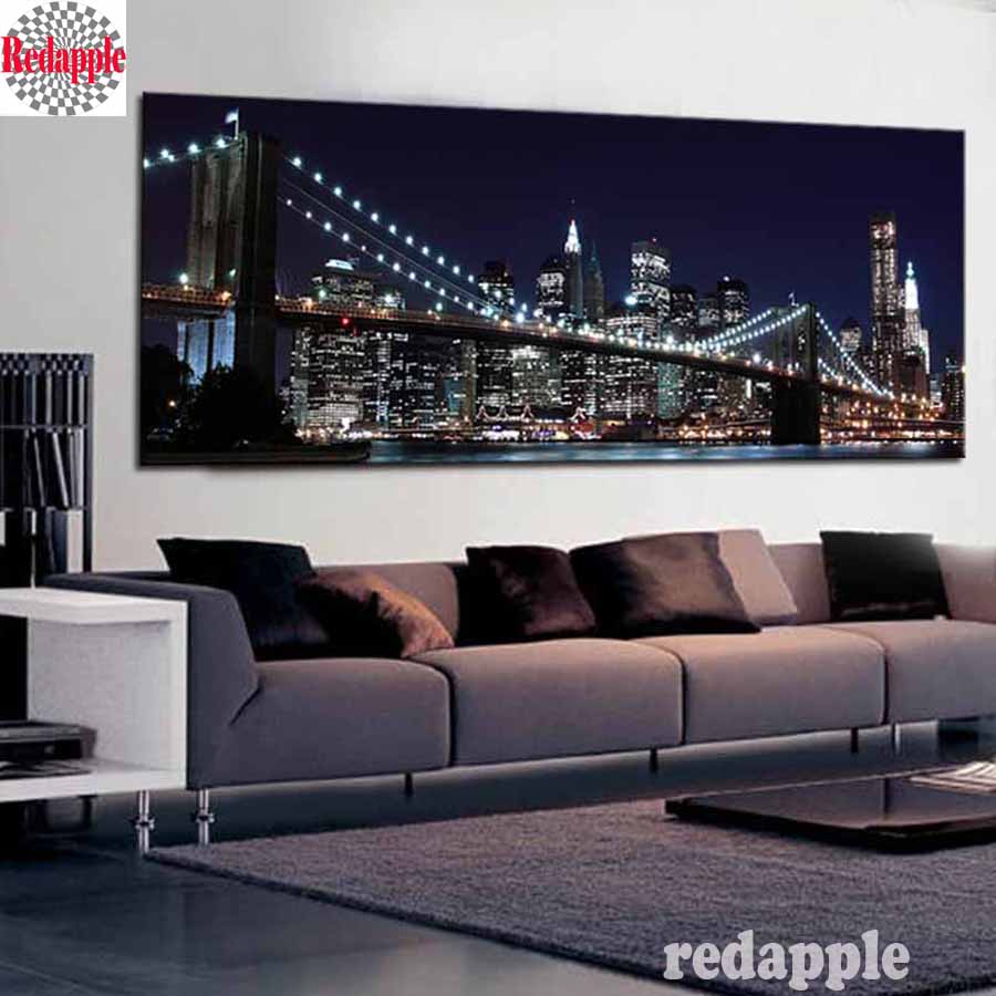 Home Decor New York - لوحة ماسية تطريز ماسي ، نيويورك
