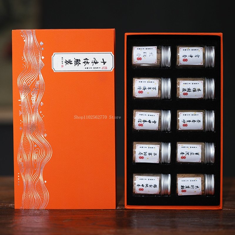 Scented Candle Set - عشرة طعم تجربة حزمة مسحوق عطرة