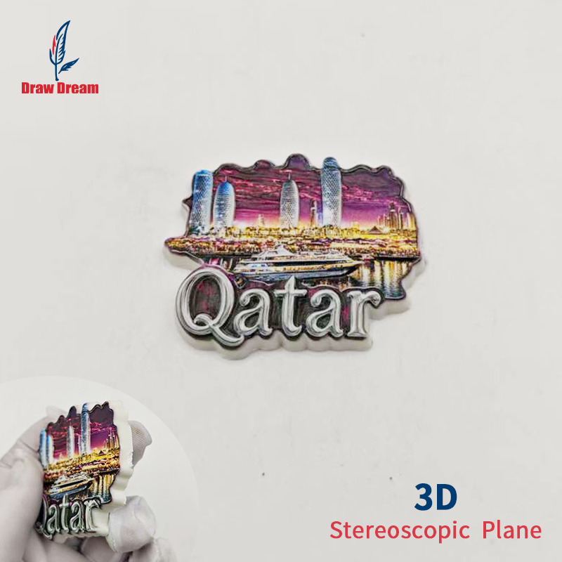 مغناطيس ثلاجة ثلاثي الأبعاد لق - مراجعة Home Decor Qatar وسعره