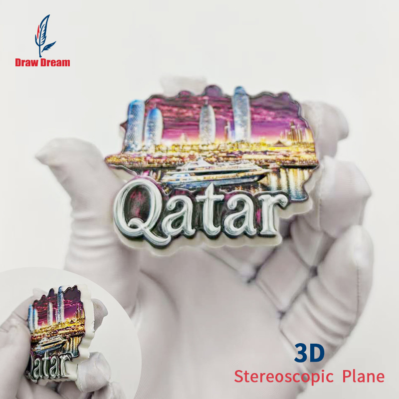 مغناطيس ثلاجة ثلاثي الأبعاد لق - مراجعة Home Decor Qatar وسعره