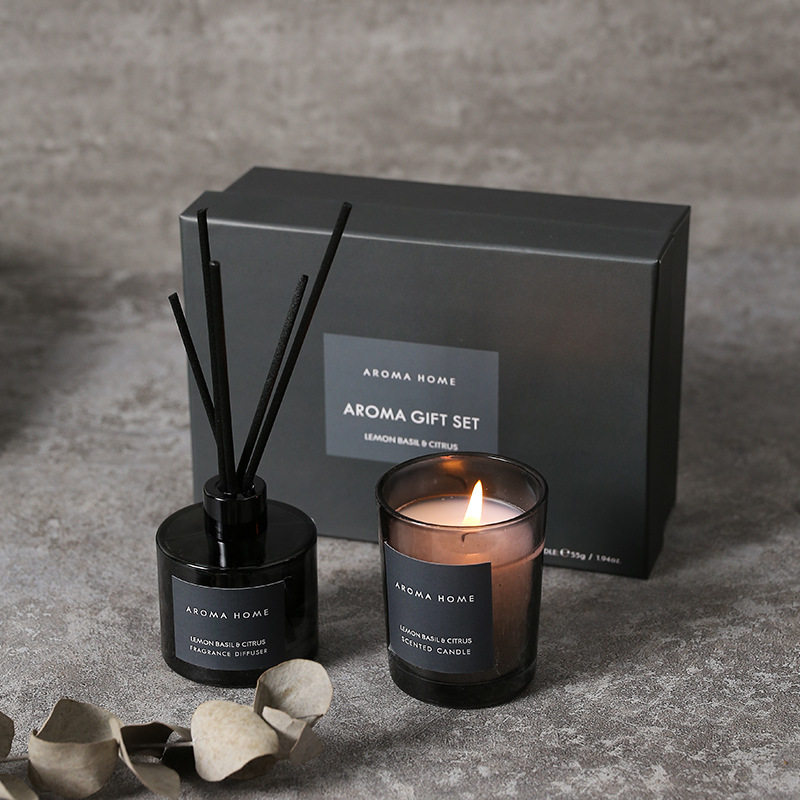 2 قطعة مجموعة صناديق الهدايا ا - مراجعة Scented Candle Set وسعره
