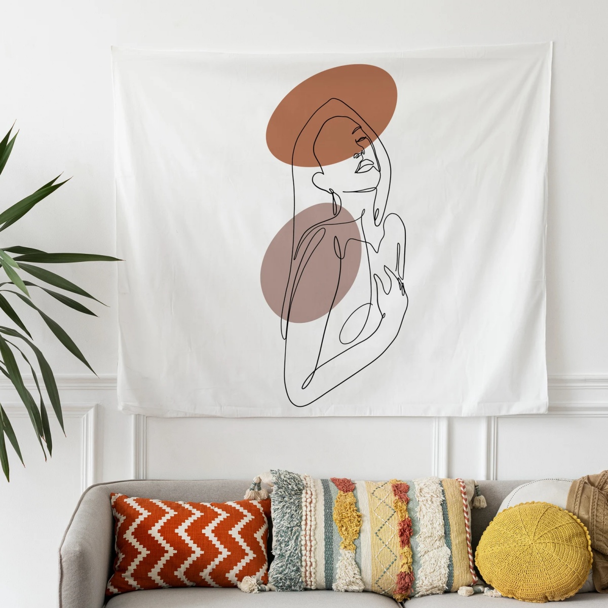 نسيج مخصص وشخصي - ديكور منزلي  - مراجعة Home Decor Product وسعره