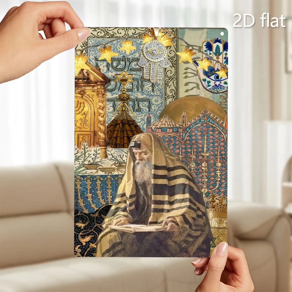 لوحة جدارية معدنية مقاومة للما - مراجعة Home Decor In وسعره