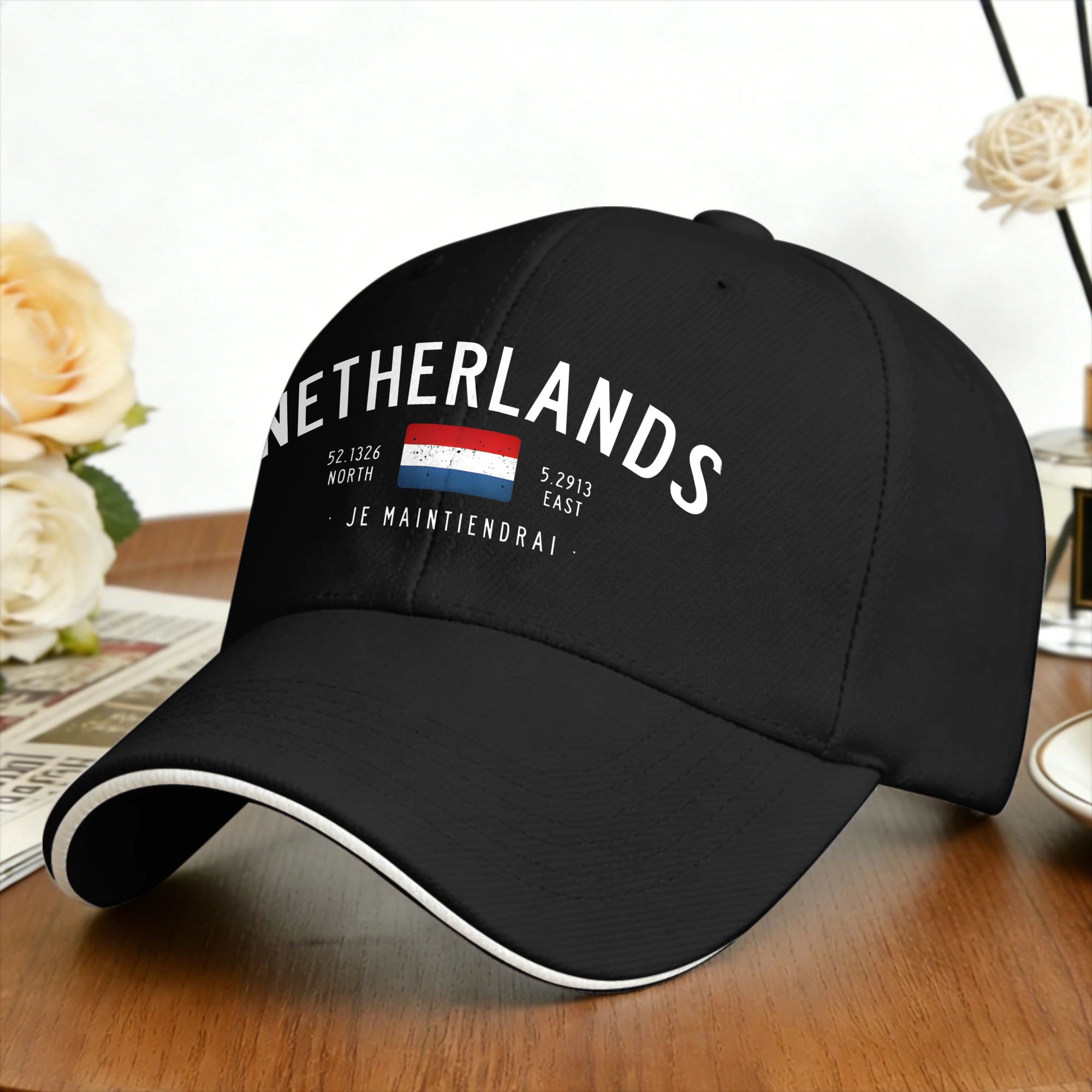 قبعة بيسبول كاجوال بعلم هولندا - مراجعة Home Decor Netherlands وسعره