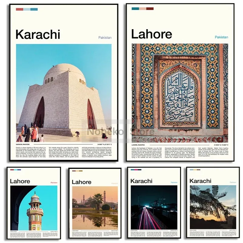 حائط لوح رسم الفن صور آسيا باك - مراجعة Home Decor Karachi وسعره