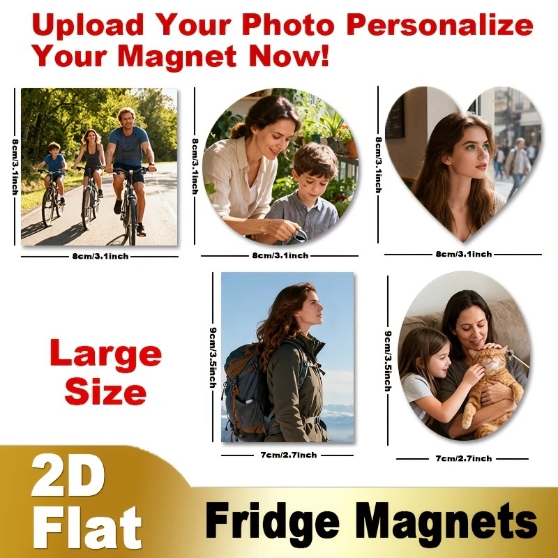 مغناطيس ثلاجة مخصص بصورة شخصية - مراجعة Home Decor Product وسعره