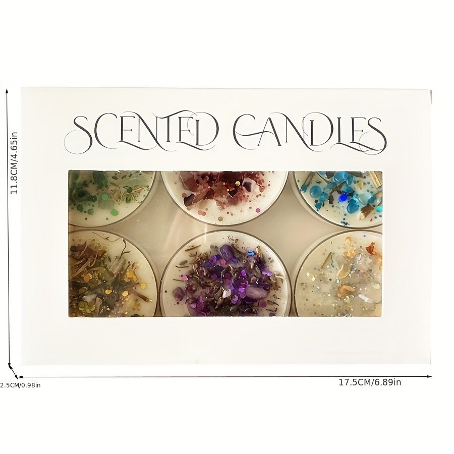 مجموعة من 6 شموع معطرة عطر كري - مراجعة Scented Candle Set وسعره