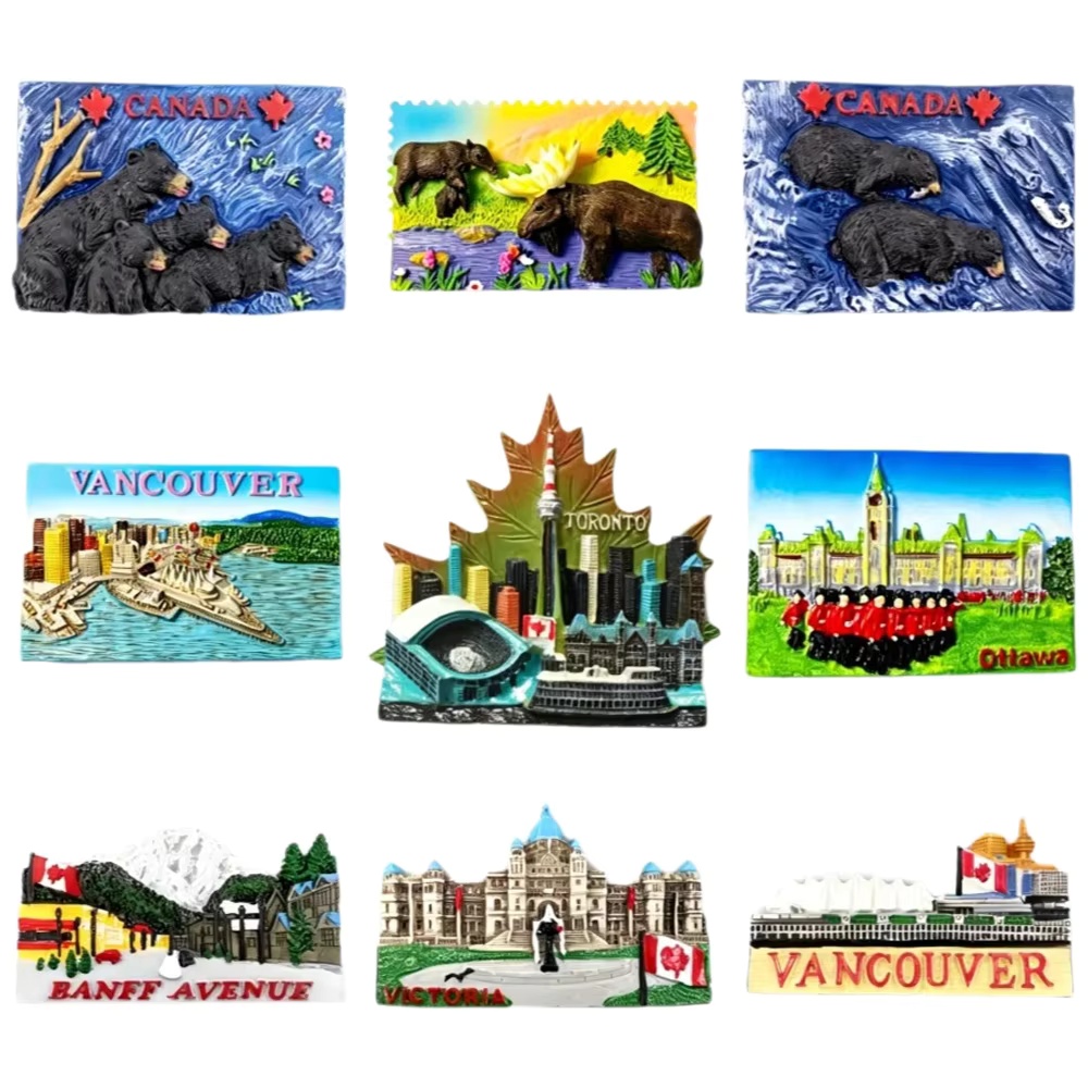 مغناطيس ثلاجة كندي ثلاثي الأبع - مراجعة Home Decor Vancouver وسعره