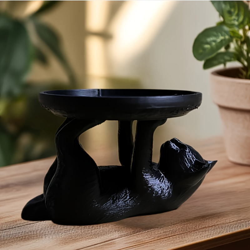 صينية مجوهرات على شكل قطة سودا - مراجعة Vanity Home Decor وسعره