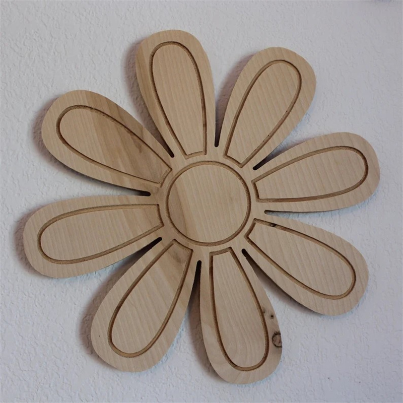 ديكور حائط خشبي على شكل زهور ا - مراجعة Home Decor Korea وسعره