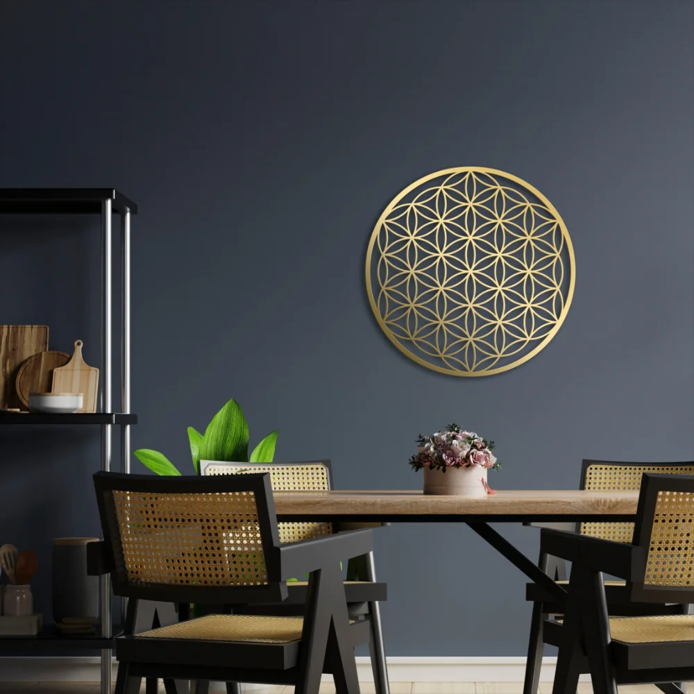 لوحة فنية جدارية معدنية على شك - مراجعة Home Decor Sofa وسعره