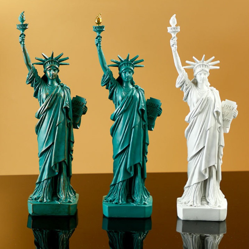 تمثال الحرية بطول 30 سم، قطعة  - مراجعة Home Decor New York وسعره