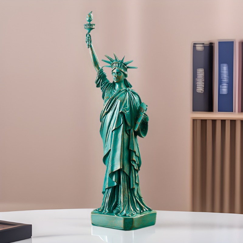 تمثال الحرية بطول 30 سم، قطعة  - مراجعة Home Decor New York وسعره