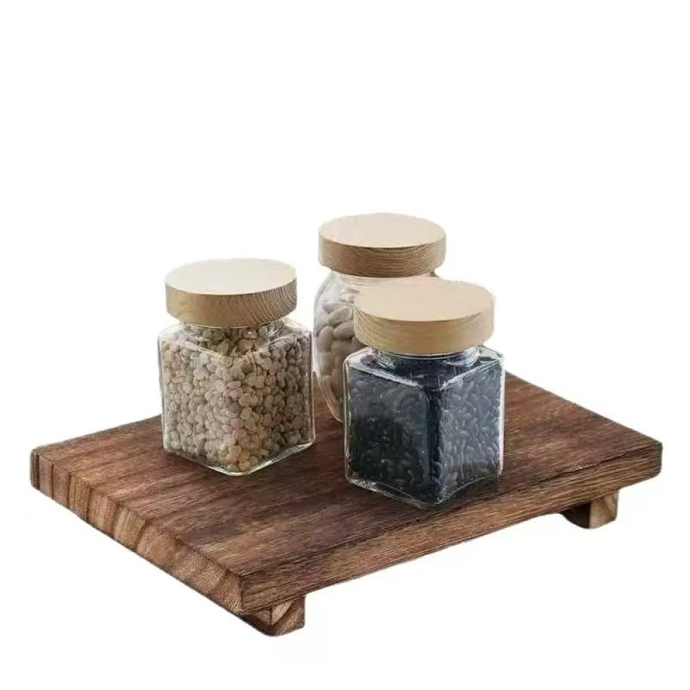 صينية تخزين خشبية مستطيلة الشك - مراجعة Vanity Home Decor وسعره