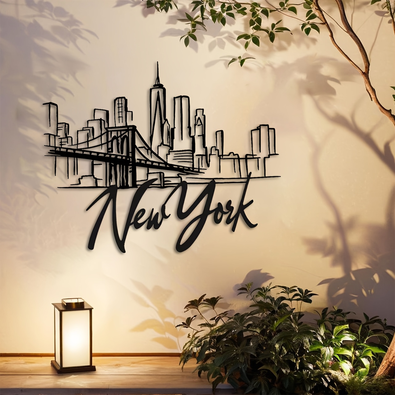 لوحة جدارية معدنية من CIFBUY ت - مراجعة Home Decor New York وسعره