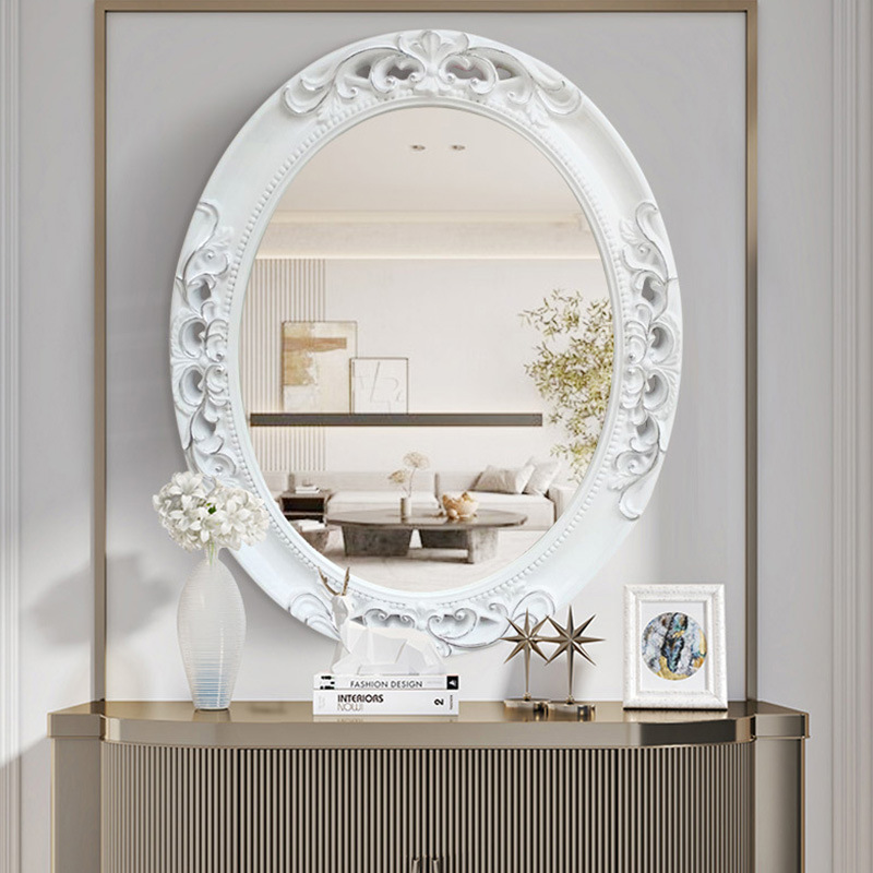 مرآة حمام أوروبية بيضاوية الشك - مراجعة Vanity Home Decor وسعره