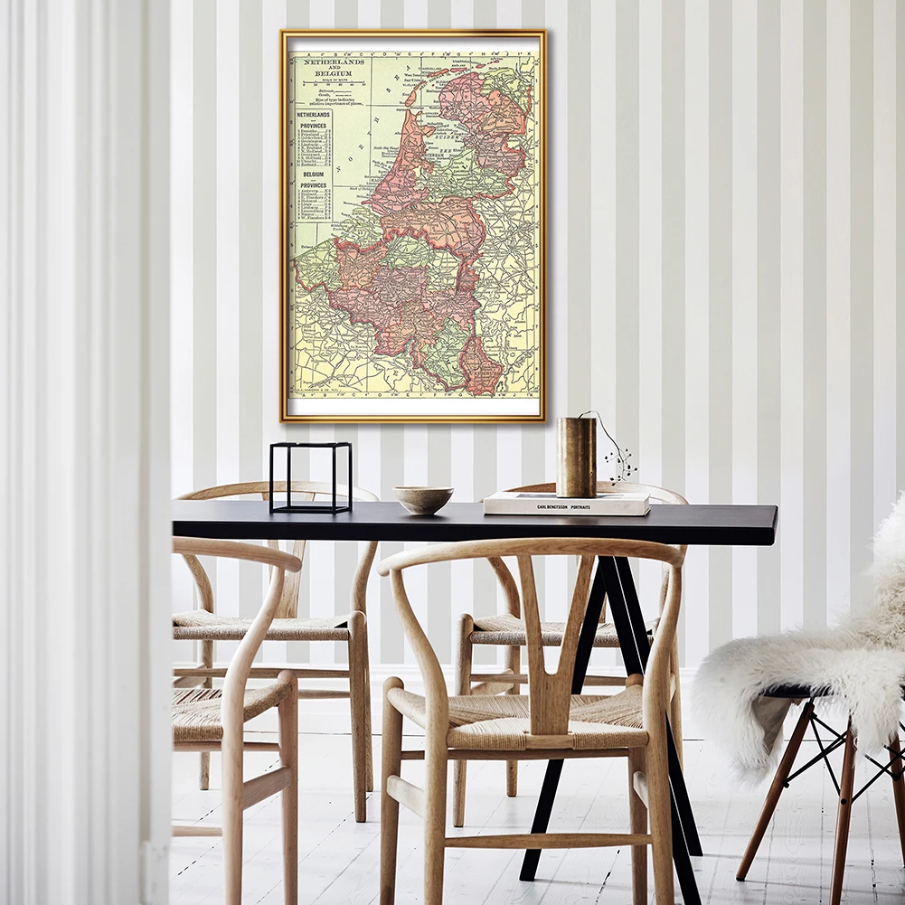 42*59 سنتيمتر و 1914 بلجيكا وه - مراجعة Home Decor Netherlands وسعره