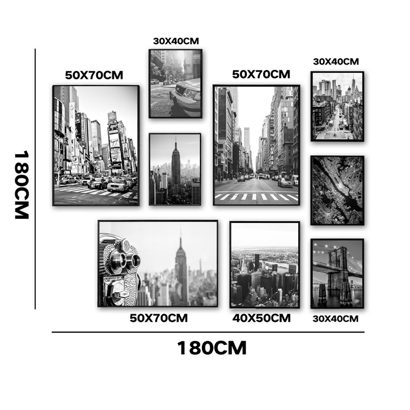 لوحات قماشية لمدينة نيويورك، م - مراجعة Home Decor New York وسعره
