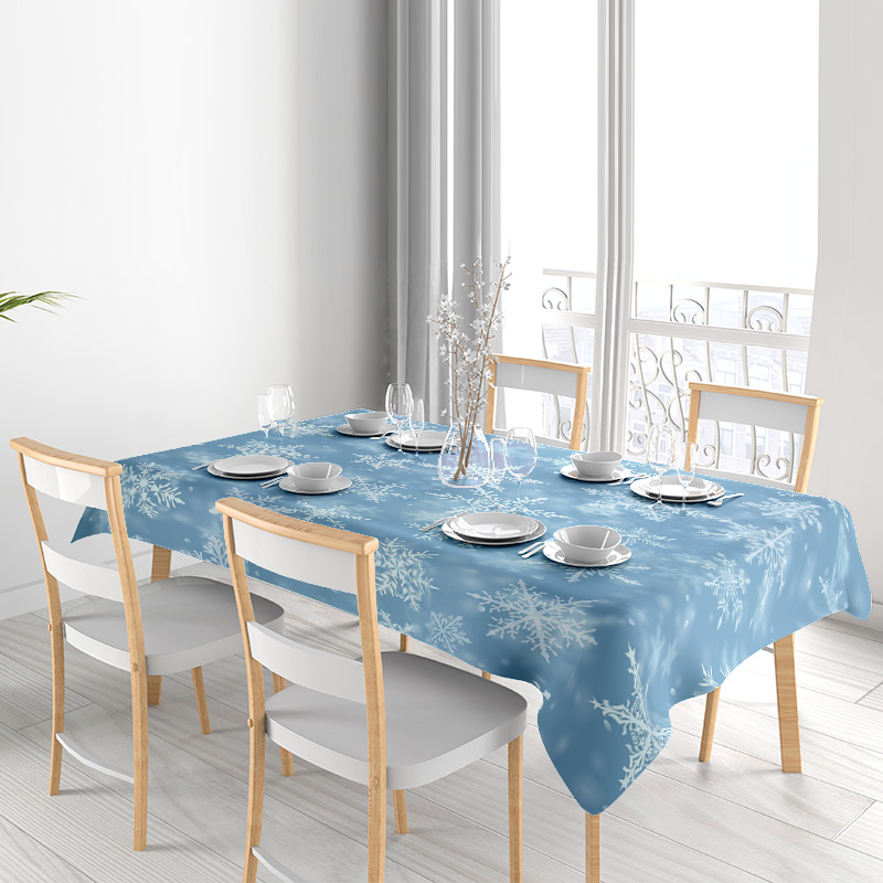 ندفة الثلج الطعام مفرش المائدة - مراجعة Home Decor Online Shop وسعره